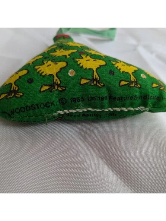 SNOOPY Christmas Ornaments VINTAGE Peanuts holiday Woodstock Charlie Brown - Picture 16 of 16